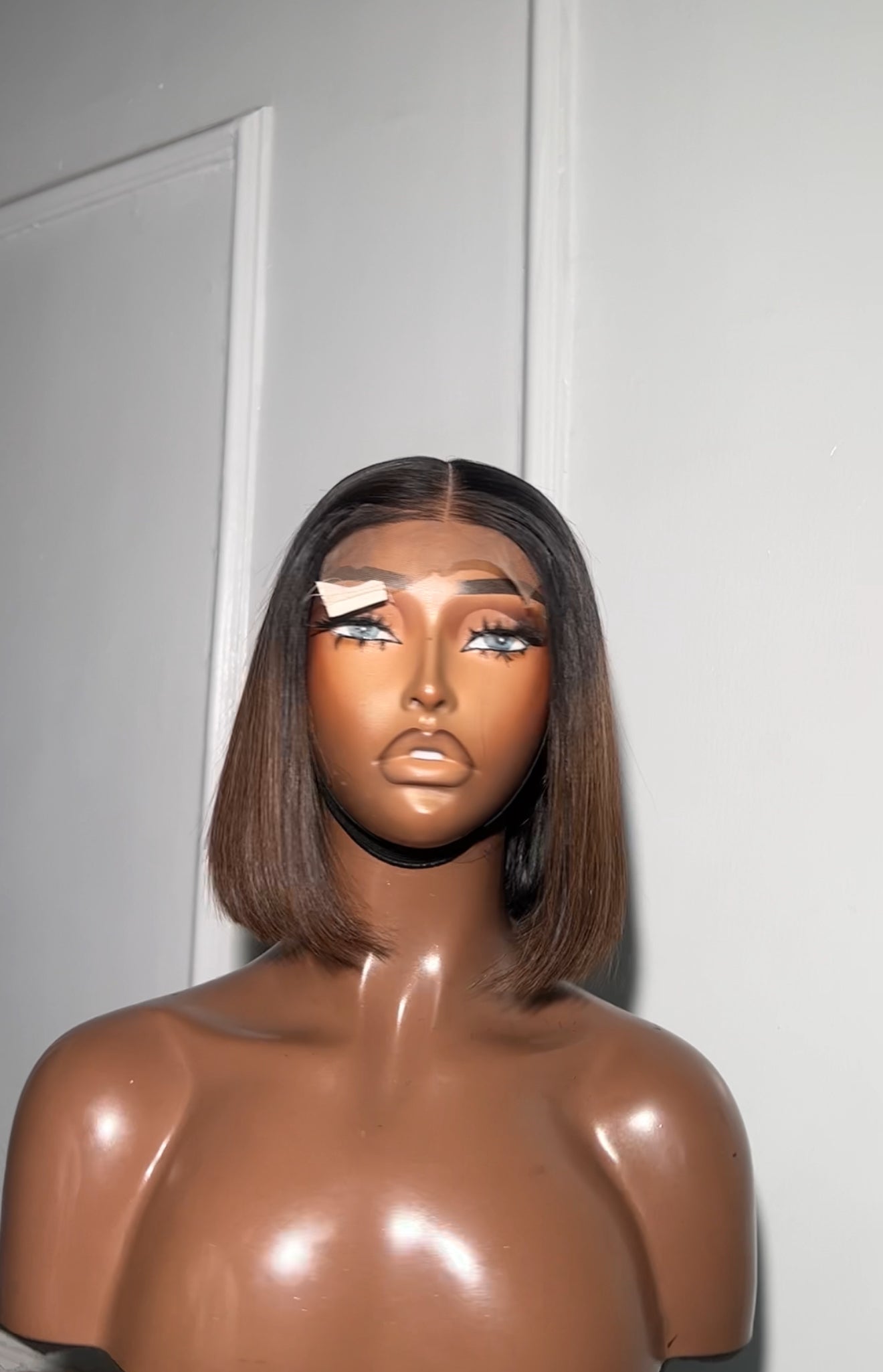 10" Brown tip Bone Straight